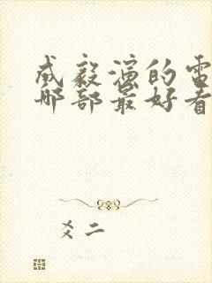 成毅演的电视剧哪部最好看封面