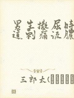 男生撒尿时候尿道刺痛流脓封面