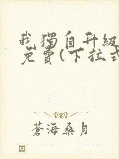 我独自升级漫画免费(下拉式)在线封面