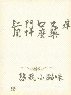 肛门口又痒又痛用什么药