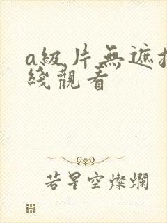 a级片无遮挡在线观看