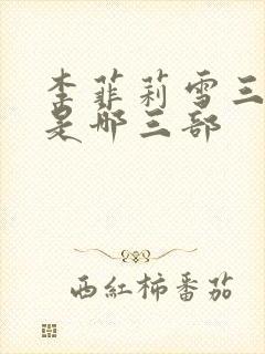 李菲莉雪三部曲是哪三部