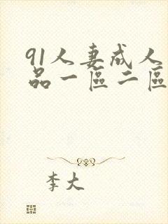 91人妻成人精品一区二区