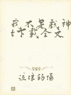 我不是戏神txt下载全文