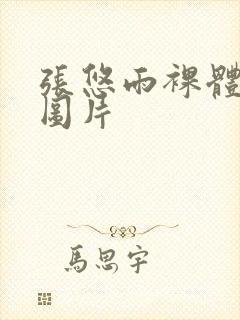 张悠雨裸体艺术图片封面