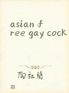 asian free gay cock