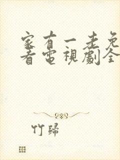 家有一老免费观看电视剧全集