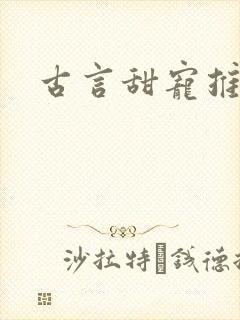 古言甜宠推荐封面