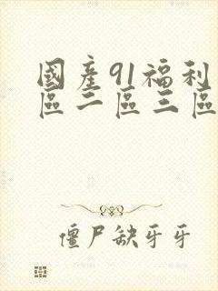 国产91福利一区二区三区