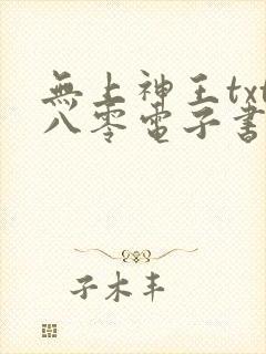 无上神王txt八零电子书下载