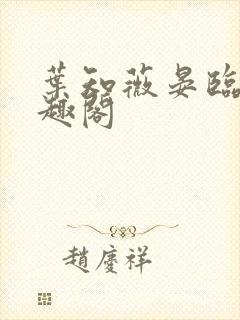 叶知薇晏临渊笔趣阁