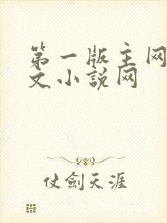 第一版主网站辣文小说网封面
