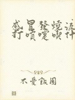 感冒发烧流鼻涕打喷嚏吃什么药