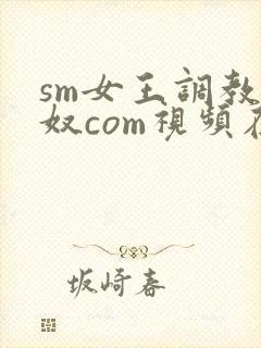 sm女王调教男奴com视频在线