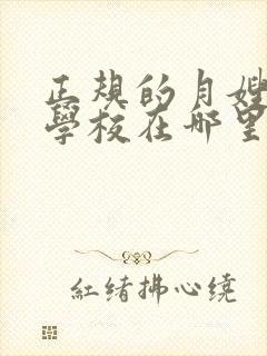 正规的月嫂培训学校在哪里