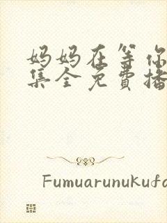 妈妈在等你47集全免费播放电视剧