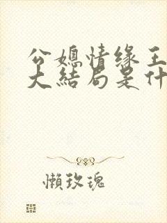 公媳情缘王小蒙大结局是什么