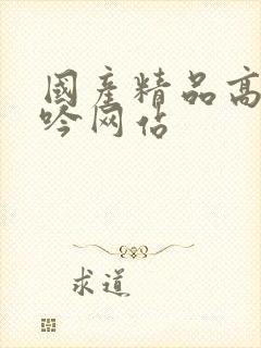 国产精品高潮呻吟网站