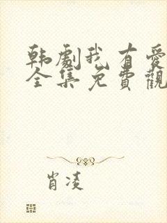 韩剧我有爱人了全集免费观看