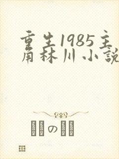 重生1985主角林川小说免费阅读