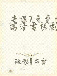 老婆7免费完整高清电视剧妻子系列