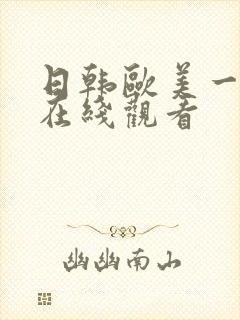 日韩欧美一级片在线观看封面