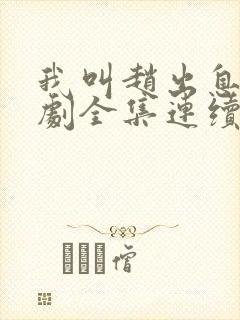 我叫赵出息电视剧全集连续剧免费看封面