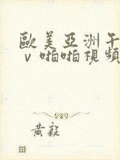 欧美亚洲午夜aⅴ啪啪视频