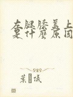 左腿膝盖上面疼是什么原因呢