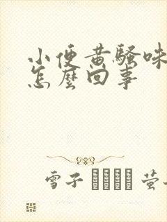 小便黄骚味大是怎么回事