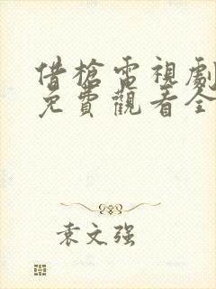 借枪电视剧高清免费观看全集