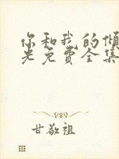 你和我的倾城时光免费全集在线观看