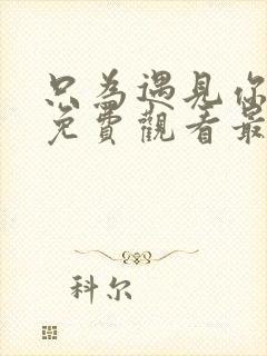 只为遇见你短剧免费观看最新集数