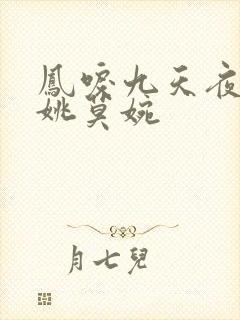 凤唳九天夜君清姚莫婉封面