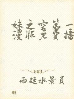 妹之空第一季动漫版免费播放封面