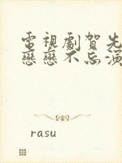 电视剧贺先生的恋恋不忘演员表