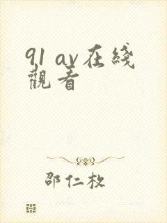91 av在线观看