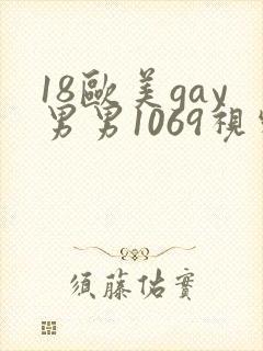 18欧美gay男男1069视频