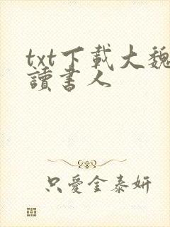 txt下载大魏读书人