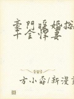 豪门暖婚总裁的千金悍妻