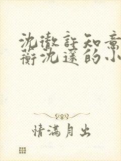 沈彻许知意许念蘅沈邃的小说