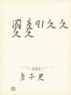 国产91久久久久久封面