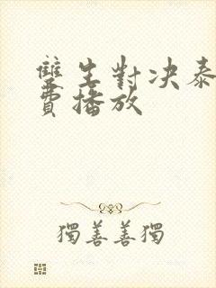 双生对决泰剧免费播放