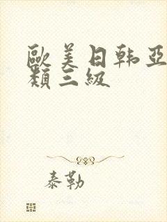 欧美日韩亚洲另类三级