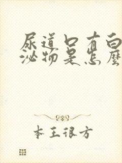 尿道口有白色分泌物是怎么回事封面