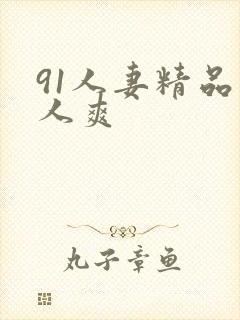 91人妻精品人人爽封面