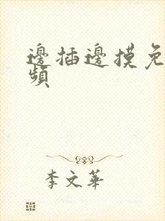 边插边摸免费视频