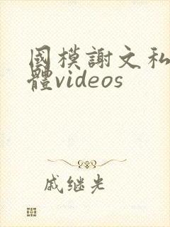 国模谢文私拍裸体videos封面