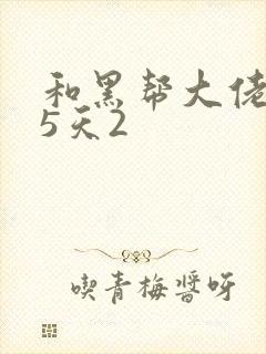 和黑帮大佬365天2