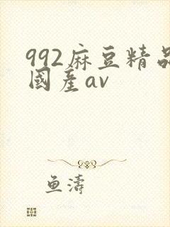 992麻豆精品国产av